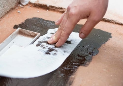 Hoe maak je een oude betonplaat waterdicht?